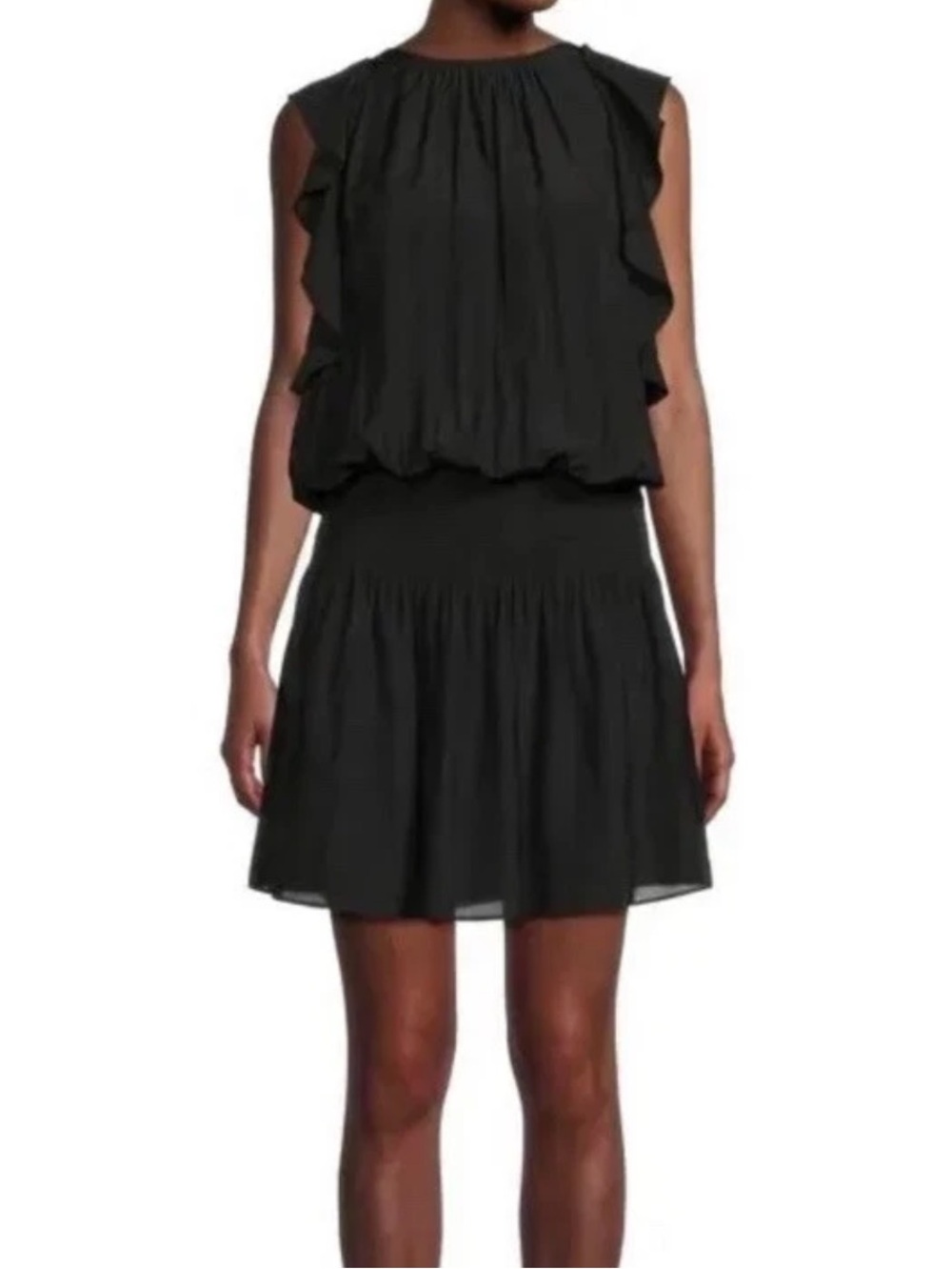 Ramy Brook Rembi Mini Dress Black Size Small